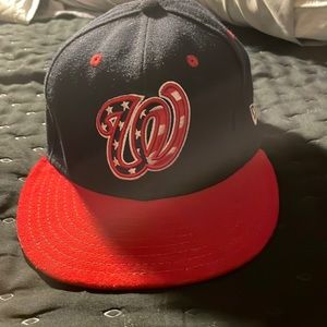 Washington Nationals 4th of July edition New Era Fitted hat